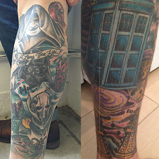 tattoo leg